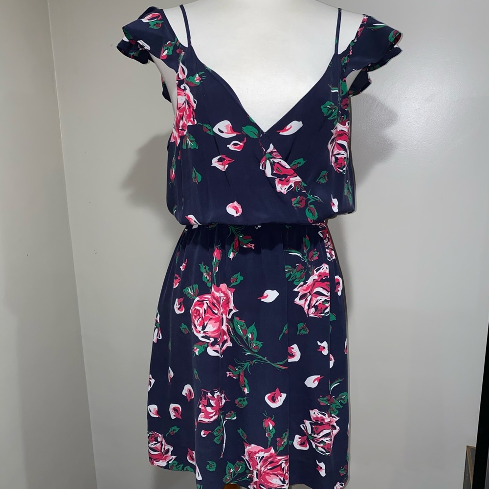 Silk Joie floral dress